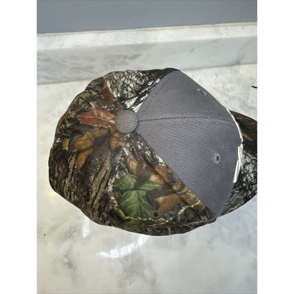 Ole Miss Rebels Hat Adult One Size Camo Grey Captivating Adjustable - Picture 6 of 12